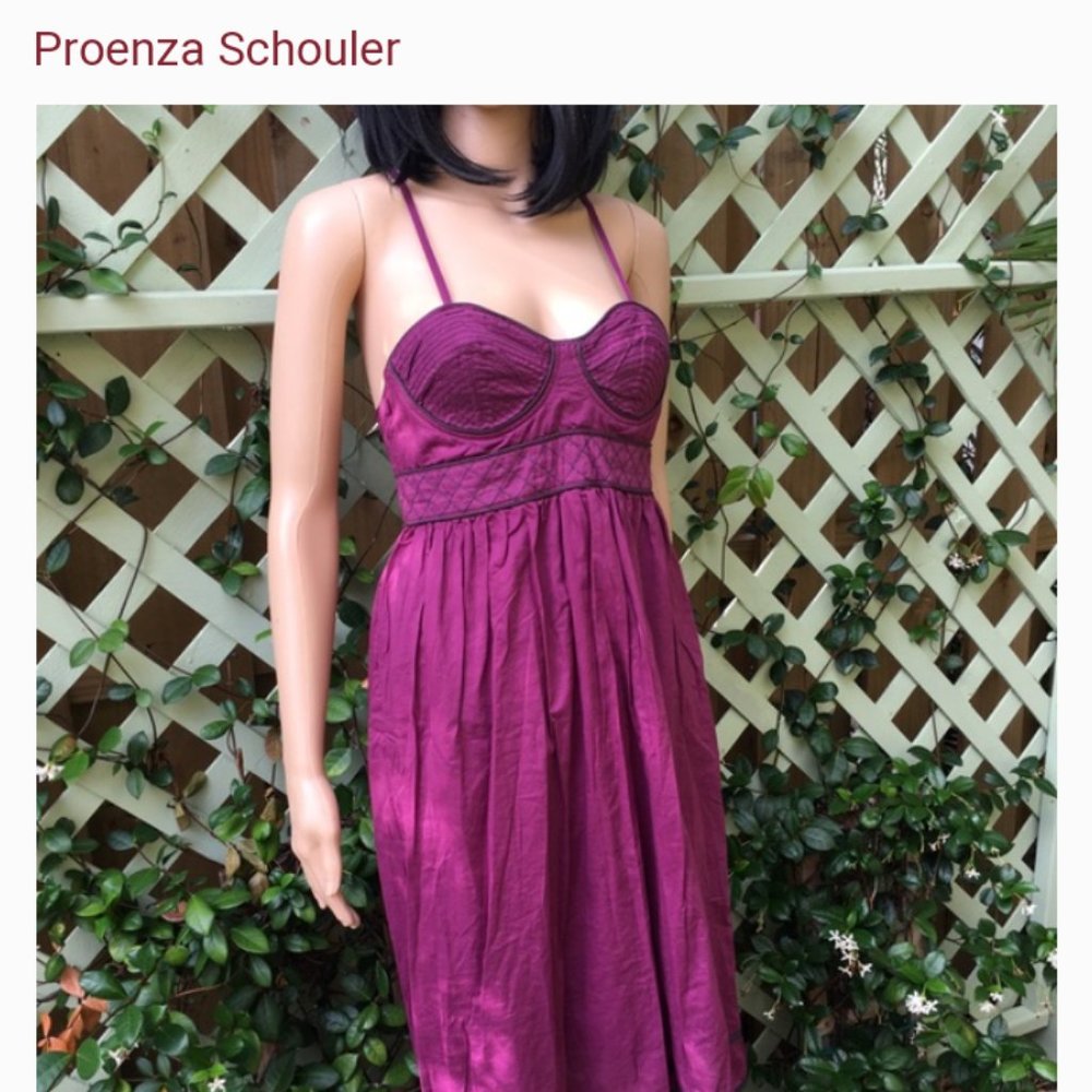 PROENZA SCHOULEN Purple DRESS 13
